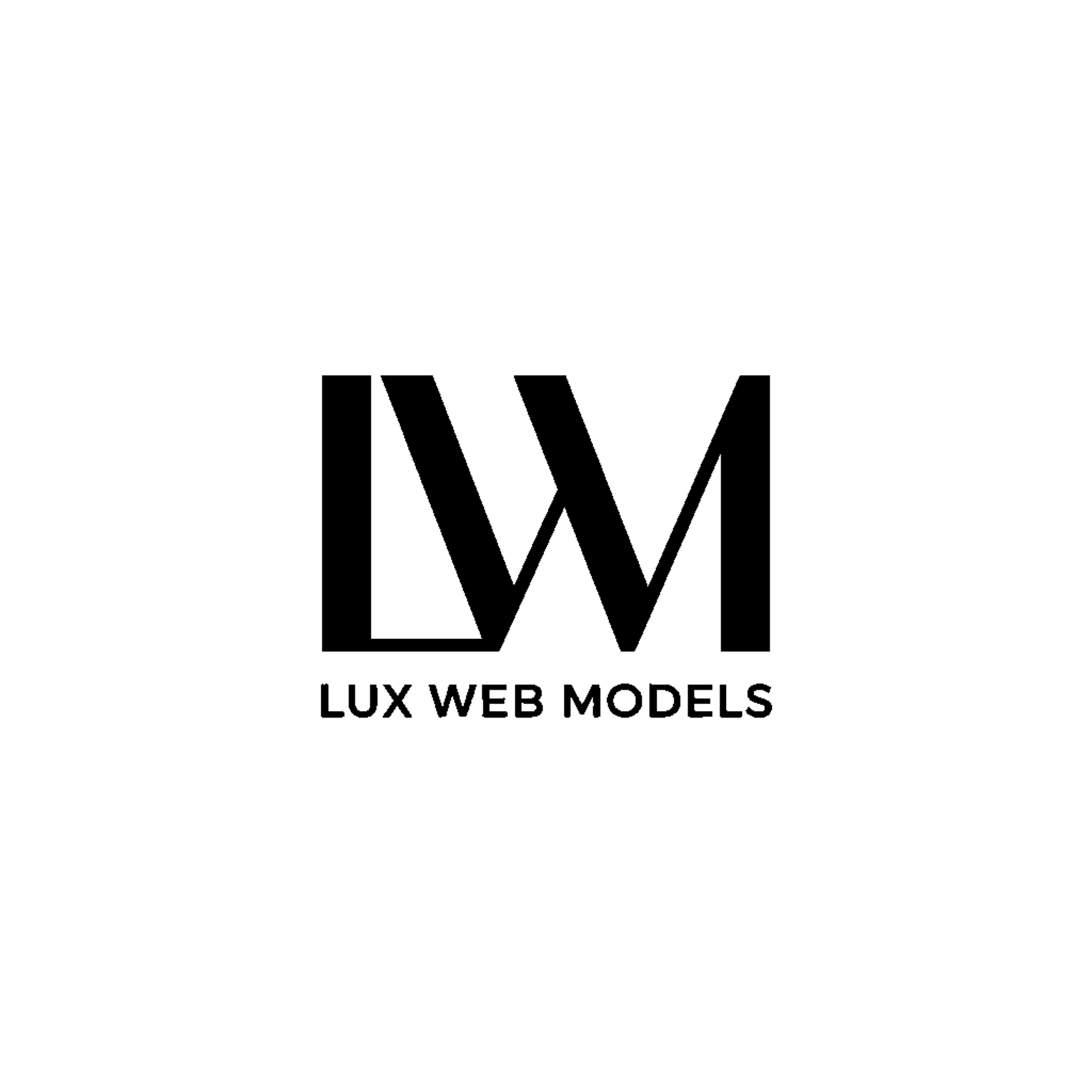 Логотип вебкам студии LUX WEB MODELS