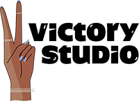 Логотип вебкам студии Victory